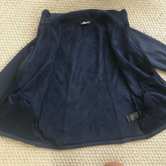 North Face Agave Fleece Jacket Full Zip Up - Picture 6 of 8